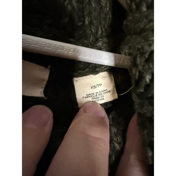 Sleeping on Snow Anthropologie Dark Green Eldora Turtleneck Sweater - Picture 3 of 8